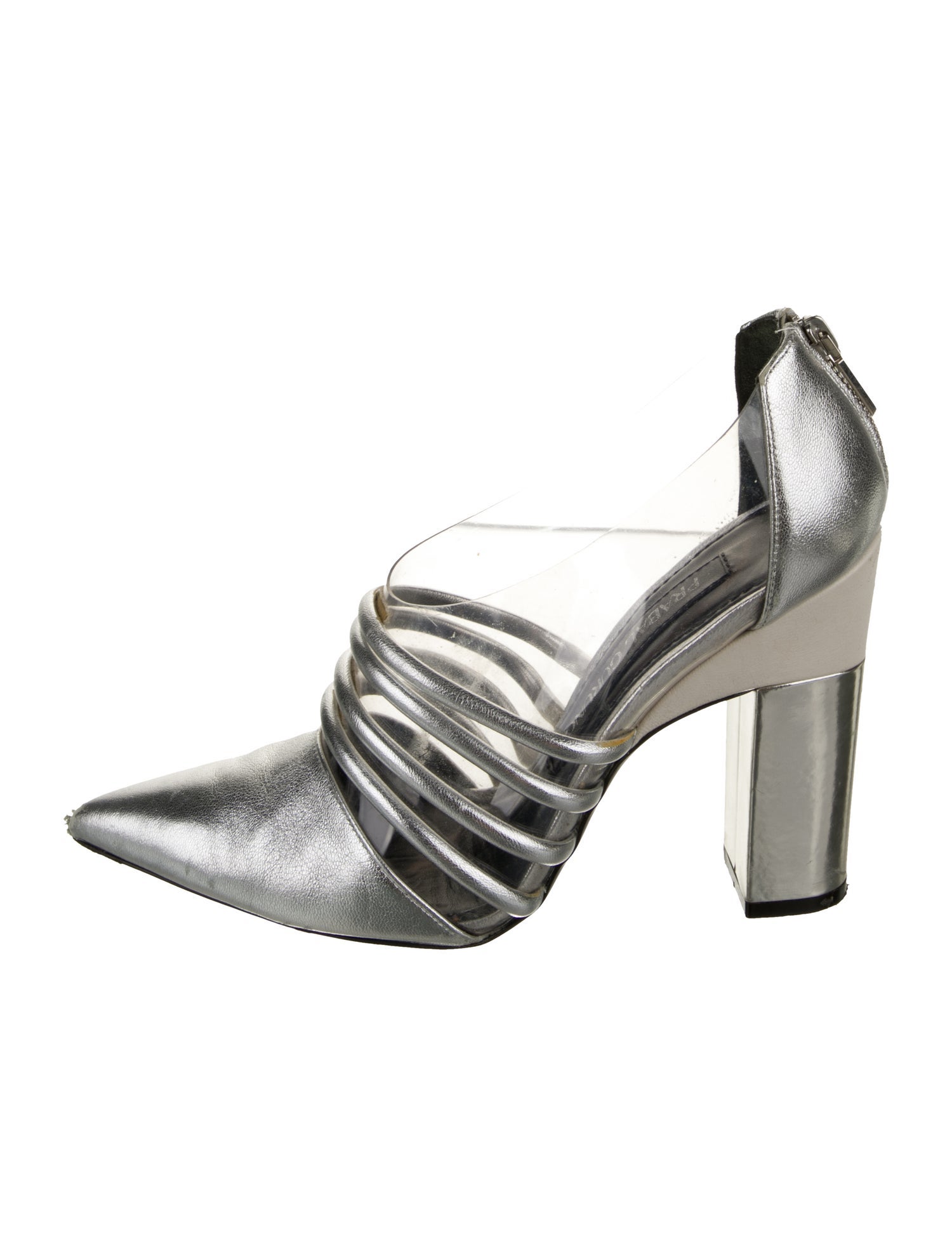 Prabal Gurung Leather Animal Print Pumps