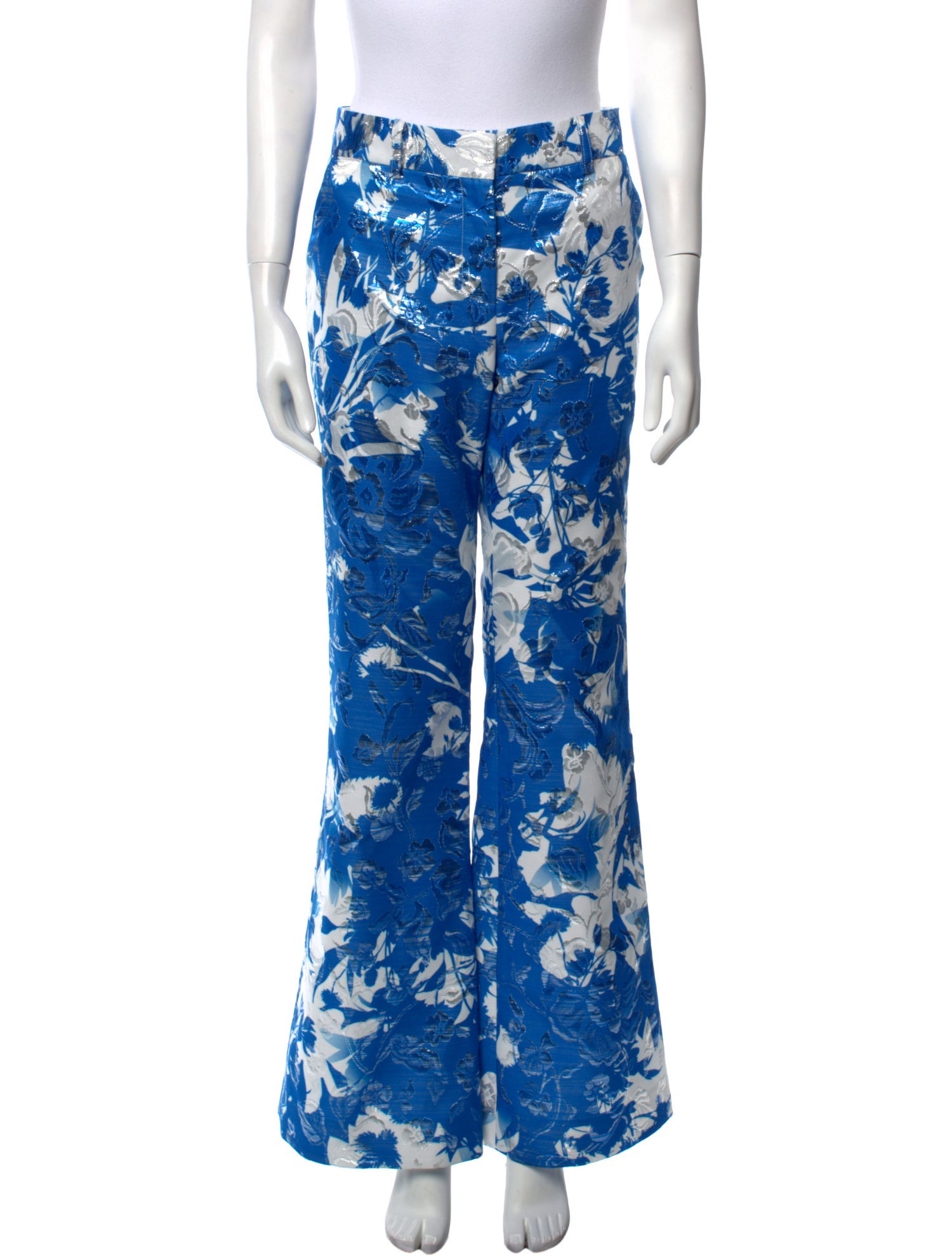 Prabal Gurung Floral Print Wide Leg Pants w/ Tags