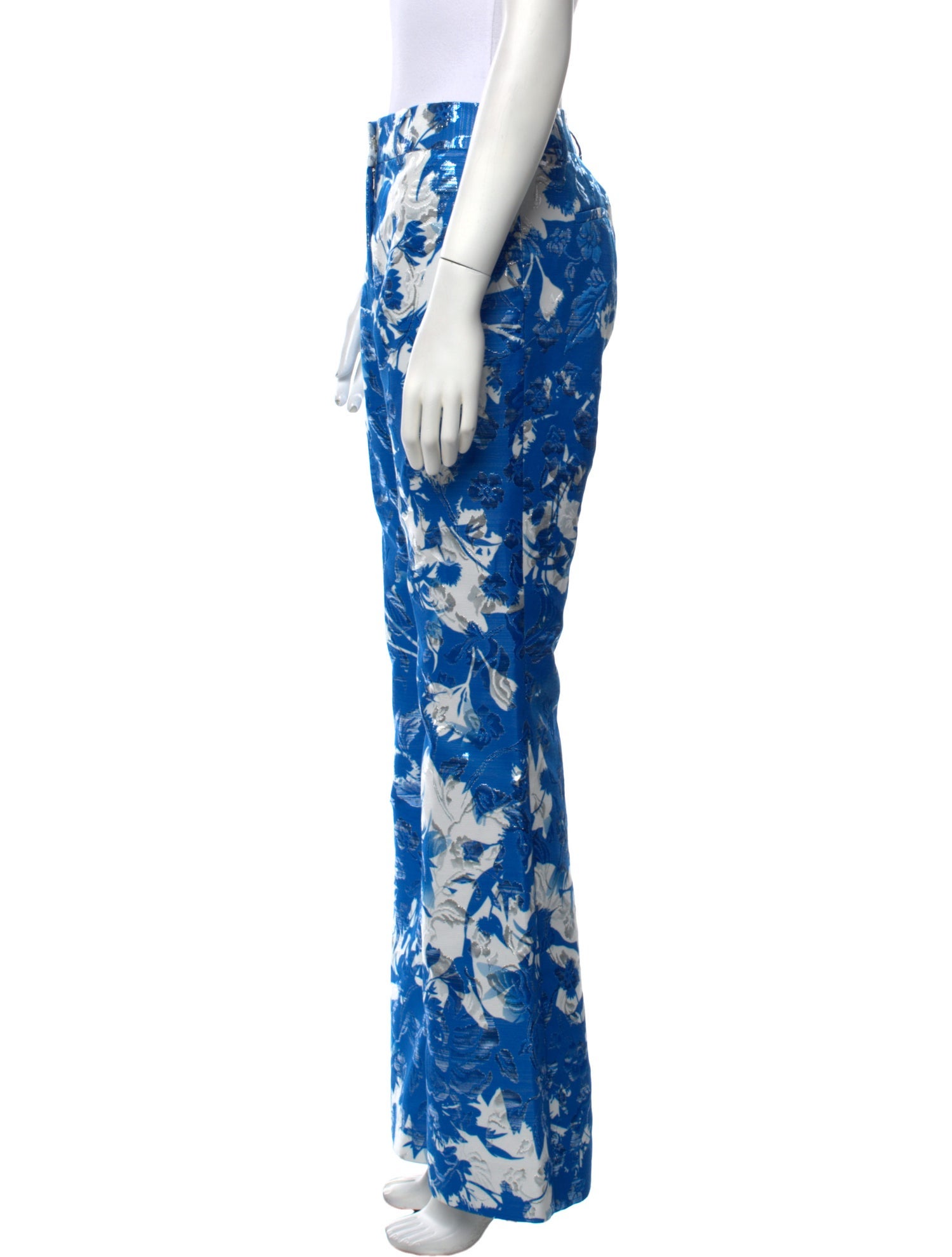 Prabal Gurung Floral Print Wide Leg Pants w/ Tags