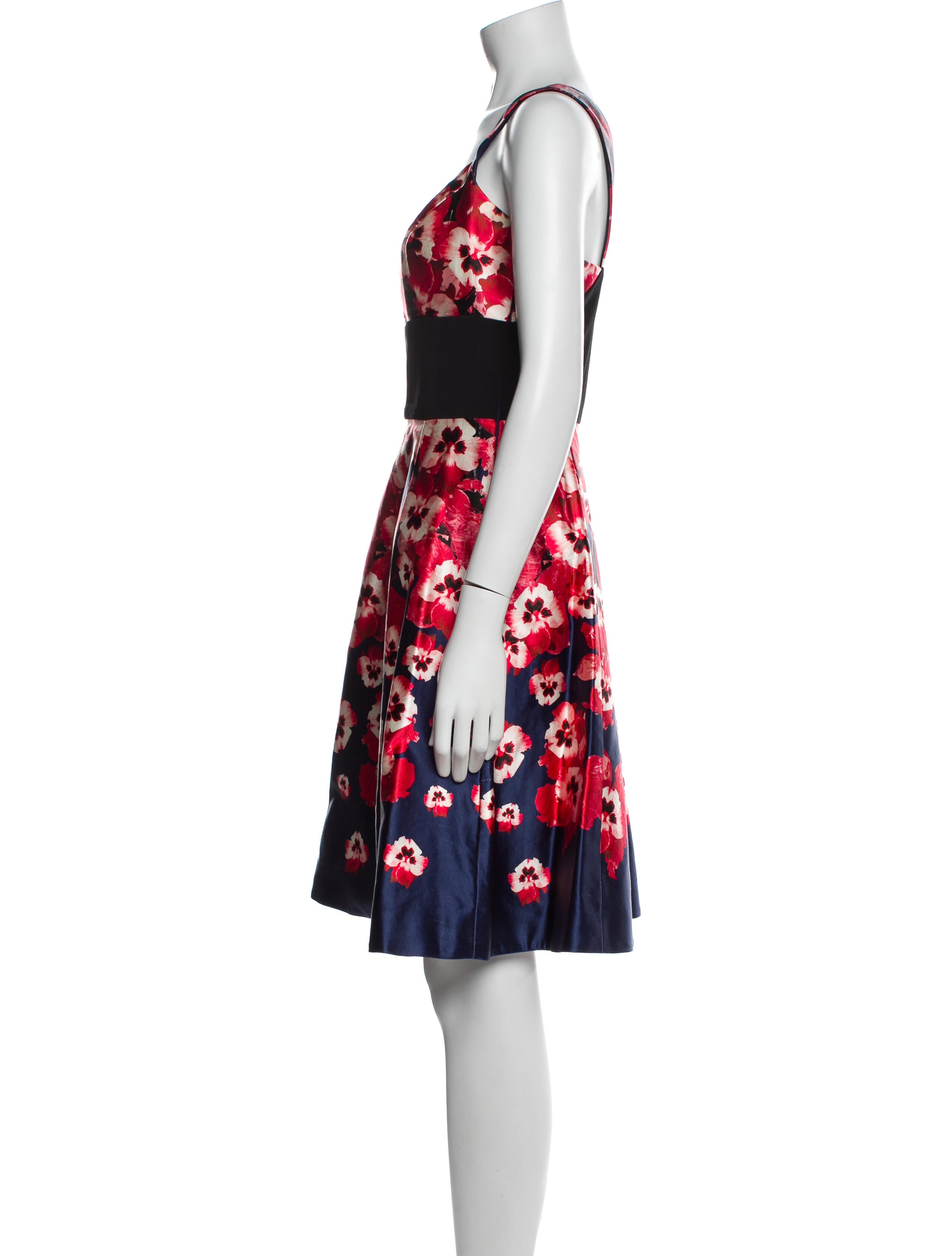 Prabal Gurung Floral Print Knee-Length Dress