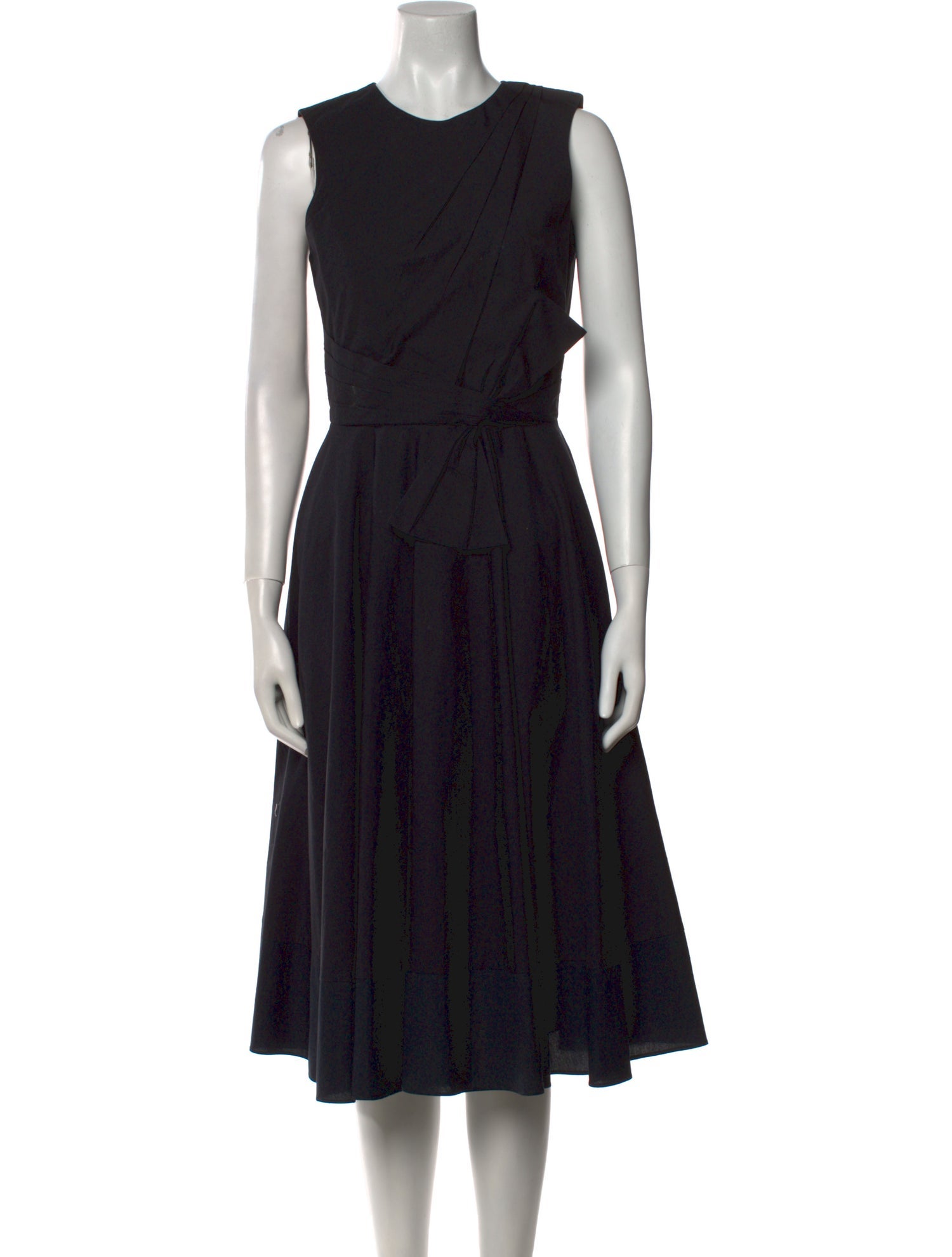 Prabal Gurung Crew Neck Midi Length Dress