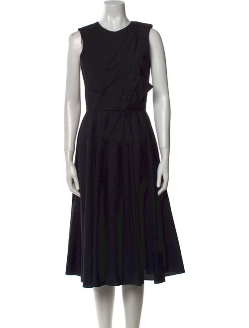 Prabal Gurung Crew Neck Midi Length Dress