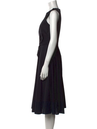 Prabal Gurung Crew Neck Midi Length Dress