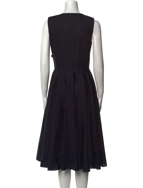 Prabal Gurung Crew Neck Midi Length Dress