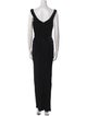 Prabal Gurung Cowl Neck Long Dress