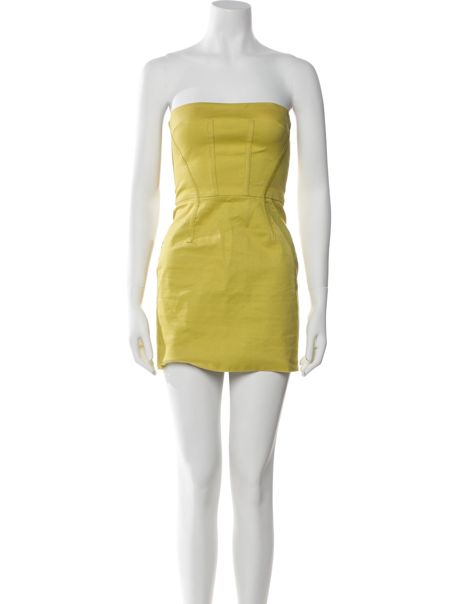 Prabal Gurung Strapless Mini Dress