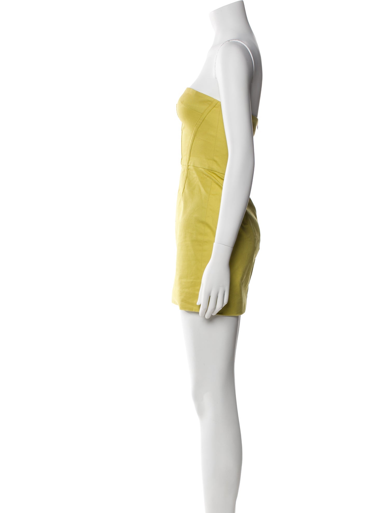 Prabal Gurung Strapless Mini Dress