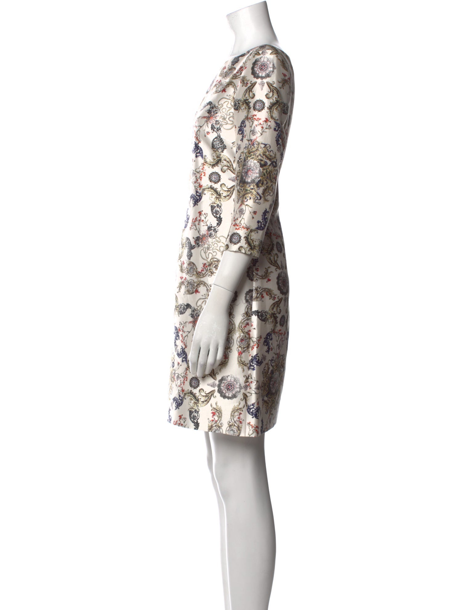 Prabal Gurung Floral Print Mini Dress