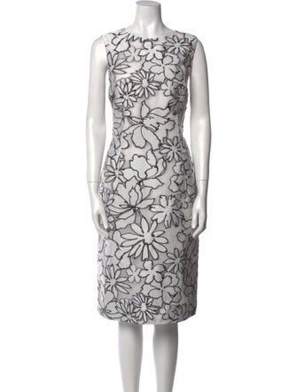 Prabal Gurung Printed Midi Length Dress