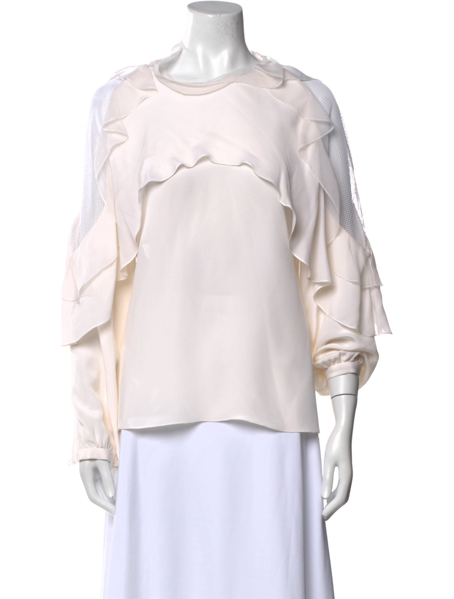 Prabal Gurung Crew Neck Long Sleeve Sweatshirt
