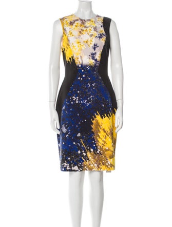 Prabal Gurung Printed Knee-Length Dress