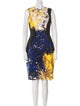 Prabal Gurung Printed Knee-Length Dress