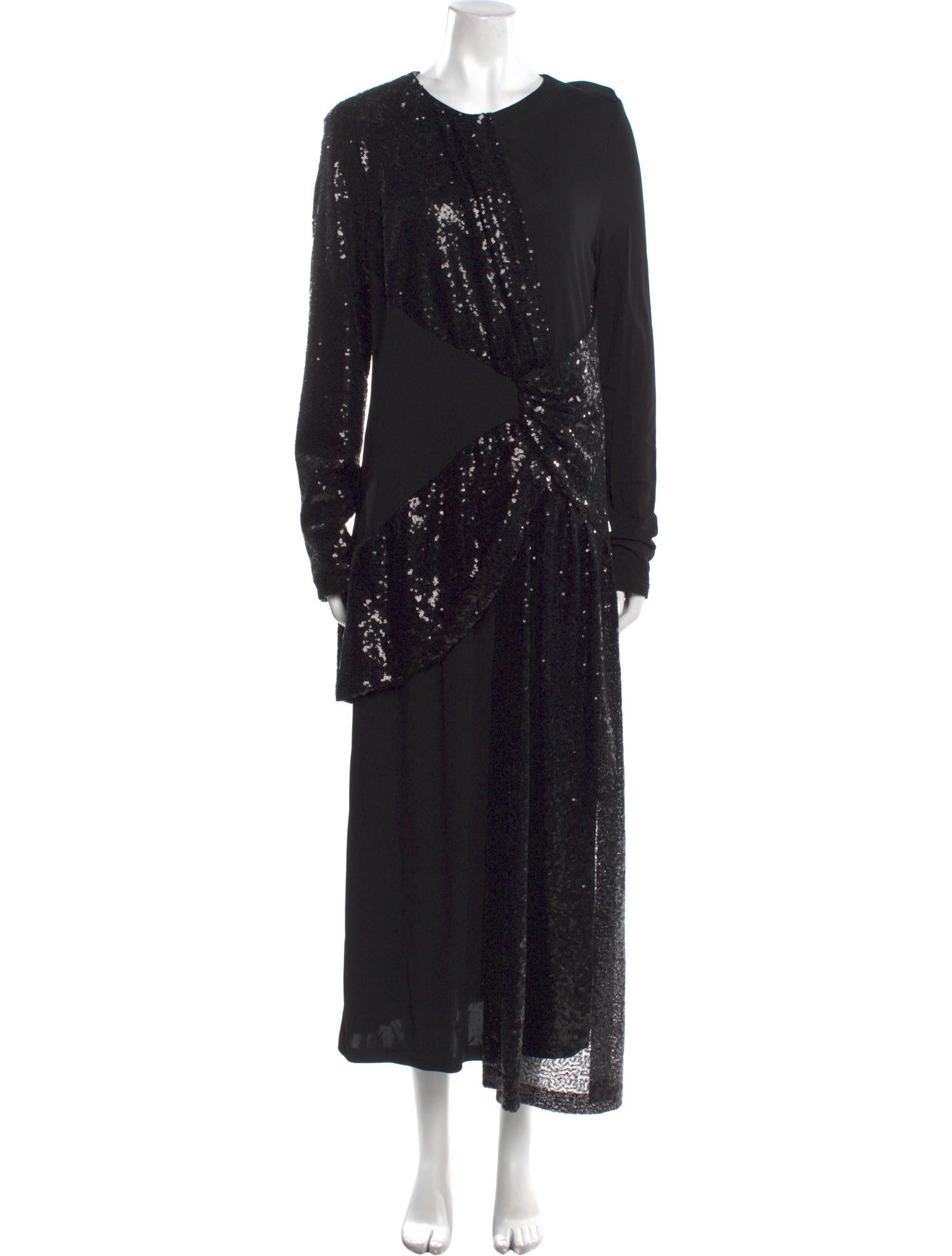 Prabal Gurung Crew Neck Long Dress