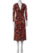 Prabal Gurung Floral Print Long Dress