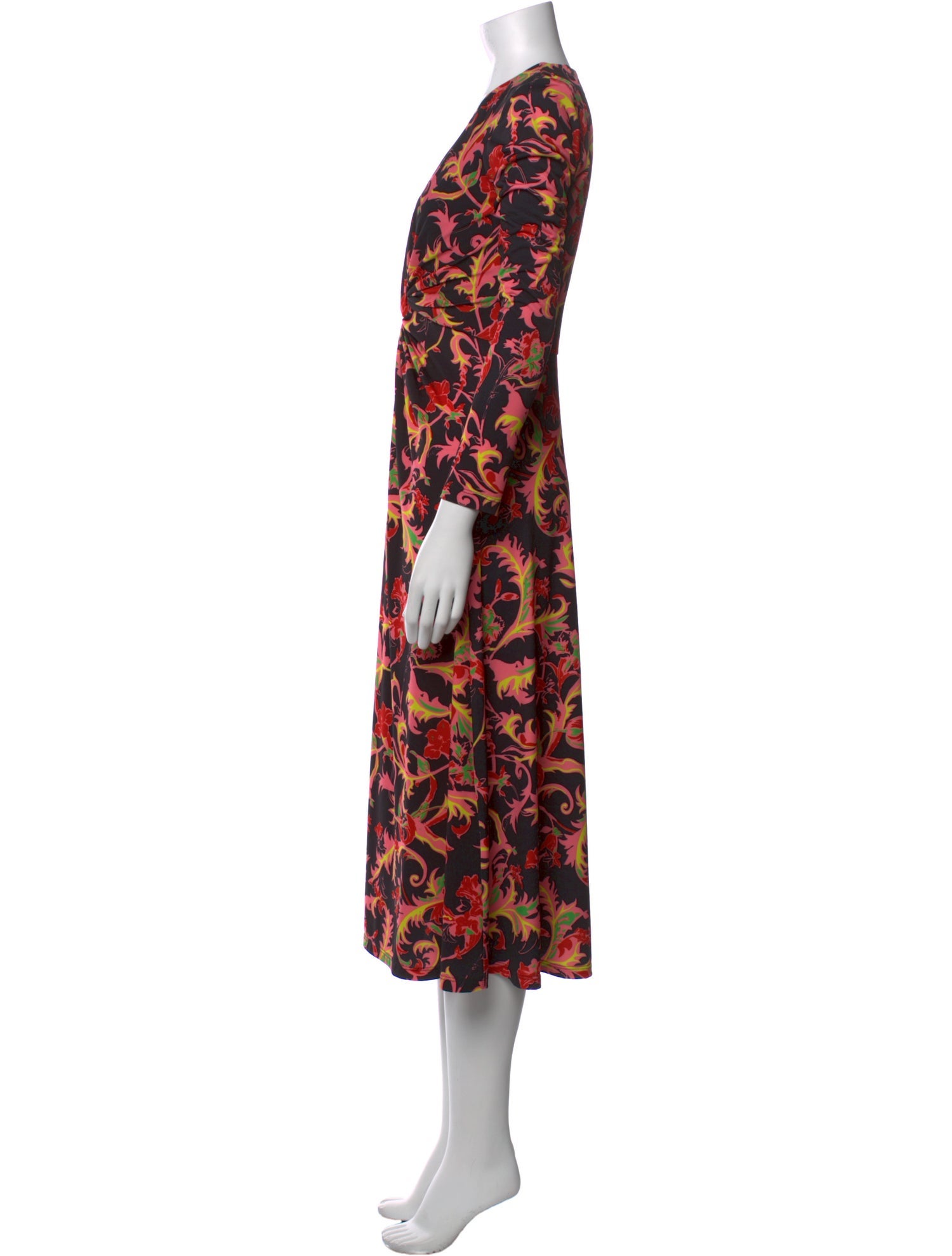 Prabal Gurung Floral Print Long Dress