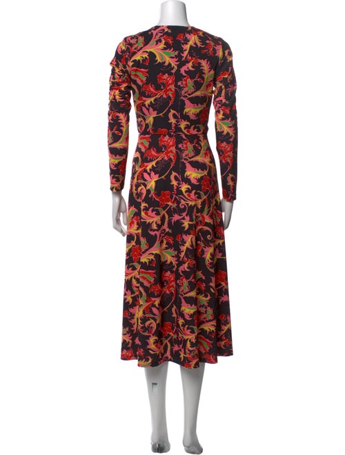 Prabal Gurung Floral Print Long Dress