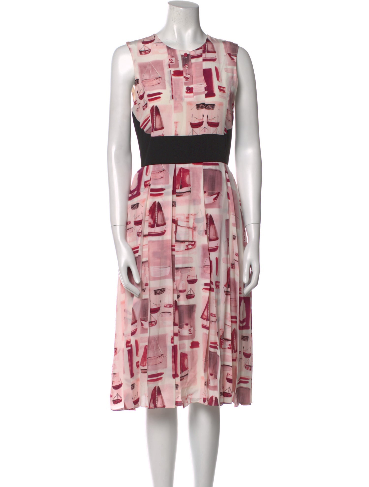 Prabal Gurung Silk Midi Length Dress w/ Tags