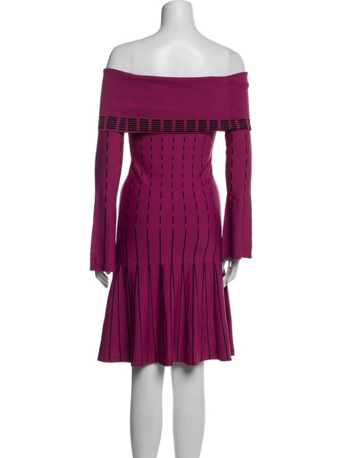 Prabal Gurung Off-The-Shoulder Knee-Length Dress