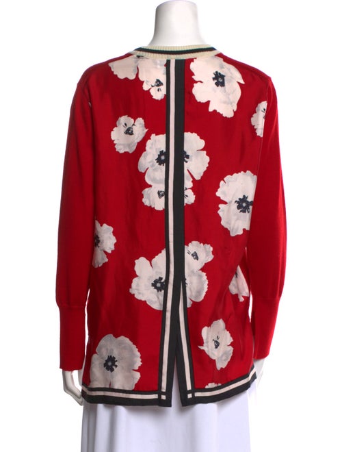 Prabal Gurung Virgin Wool V-Neck Sweater