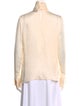 Prabal Gurung Silk Mock Neck Blouse