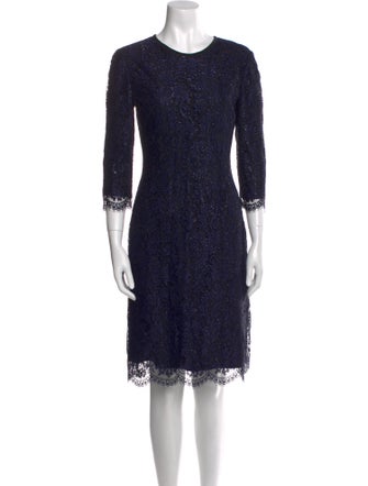 Prabal Gurung Crew Neck Mini Dress