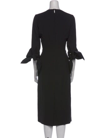 Prabal Gurung V-Neck Midi Length Dress