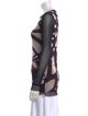 Prabal Gurung Printed Bateau Neckline Tunic