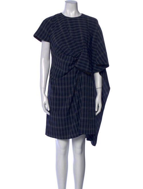 Prabal Gurung Plaid Print Mini Dress