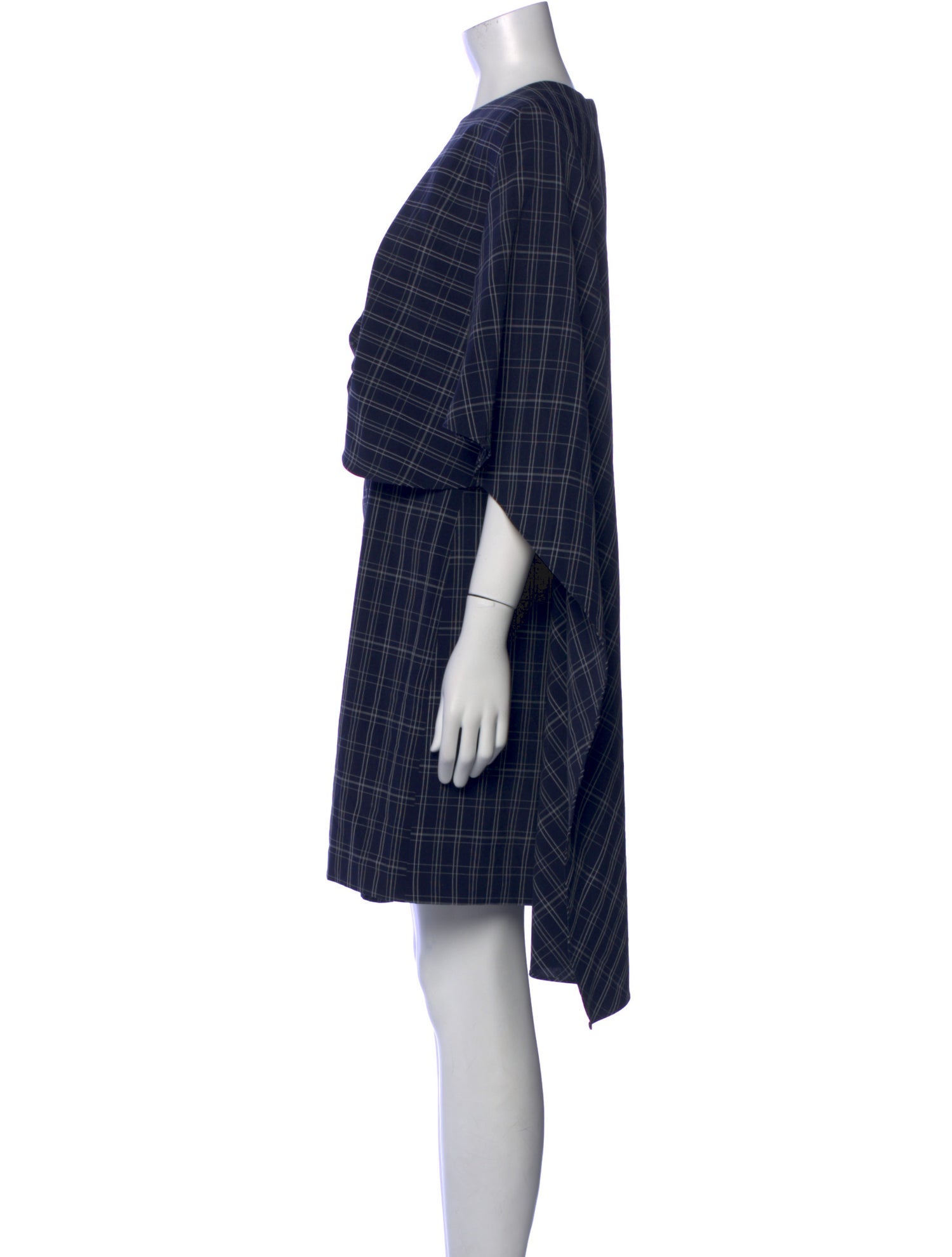 Prabal Gurung Plaid Print Mini Dress