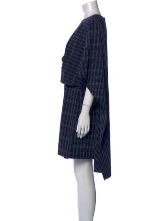 Prabal Gurung Plaid Print Mini Dress