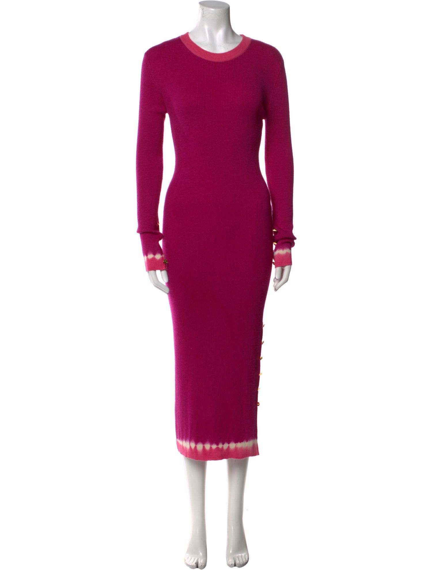 Prabal Gurung Virgin Wool Long Dress
