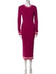 Prabal Gurung Virgin Wool Long Dress