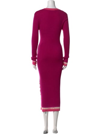 Prabal Gurung Virgin Wool Long Dress