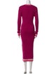 Prabal Gurung Virgin Wool Long Dress