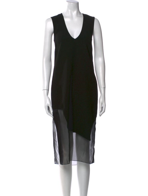 Prabal Gurung V-Neck Midi Length Dress