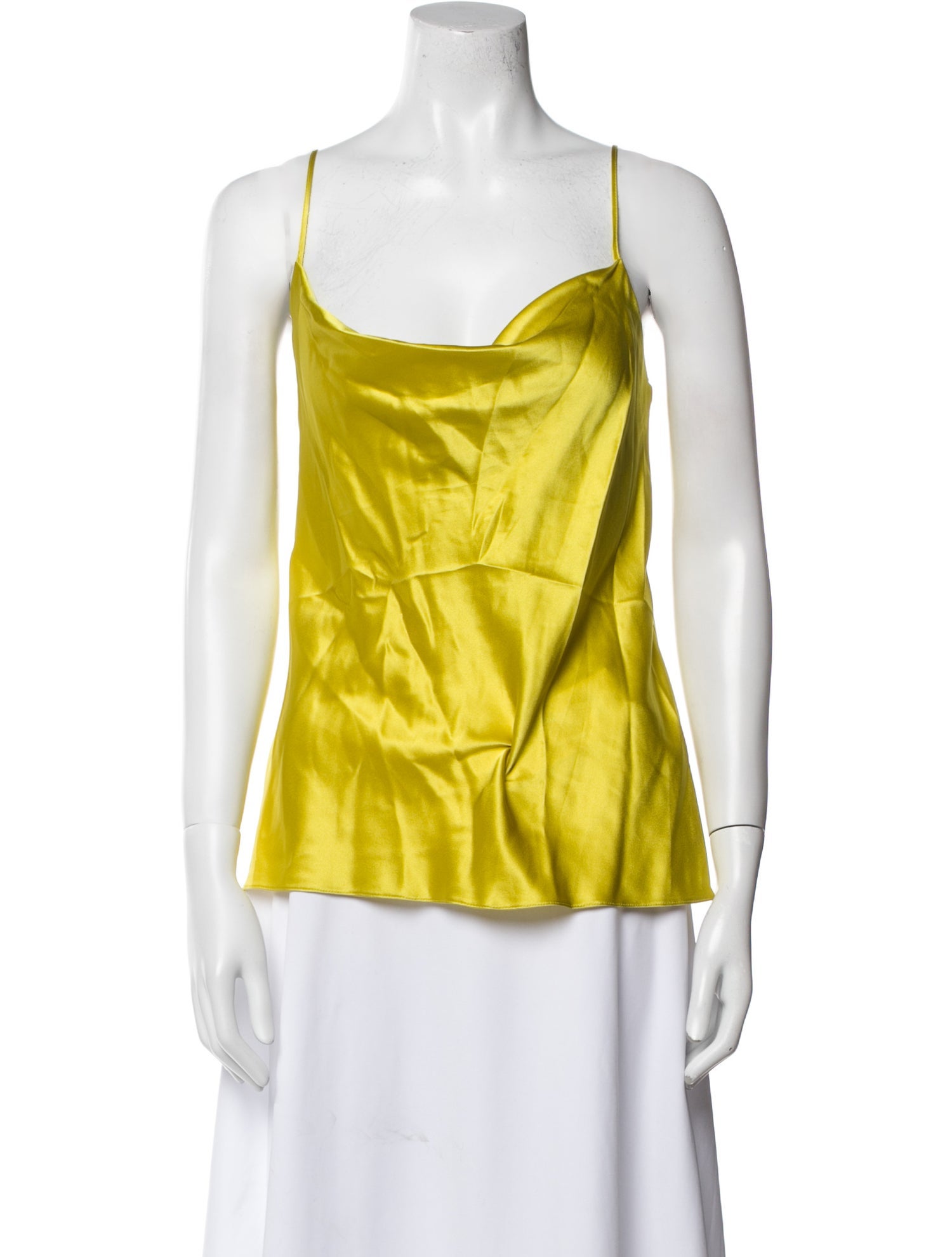 Prabal Gurung Silk Cowl Neck Top