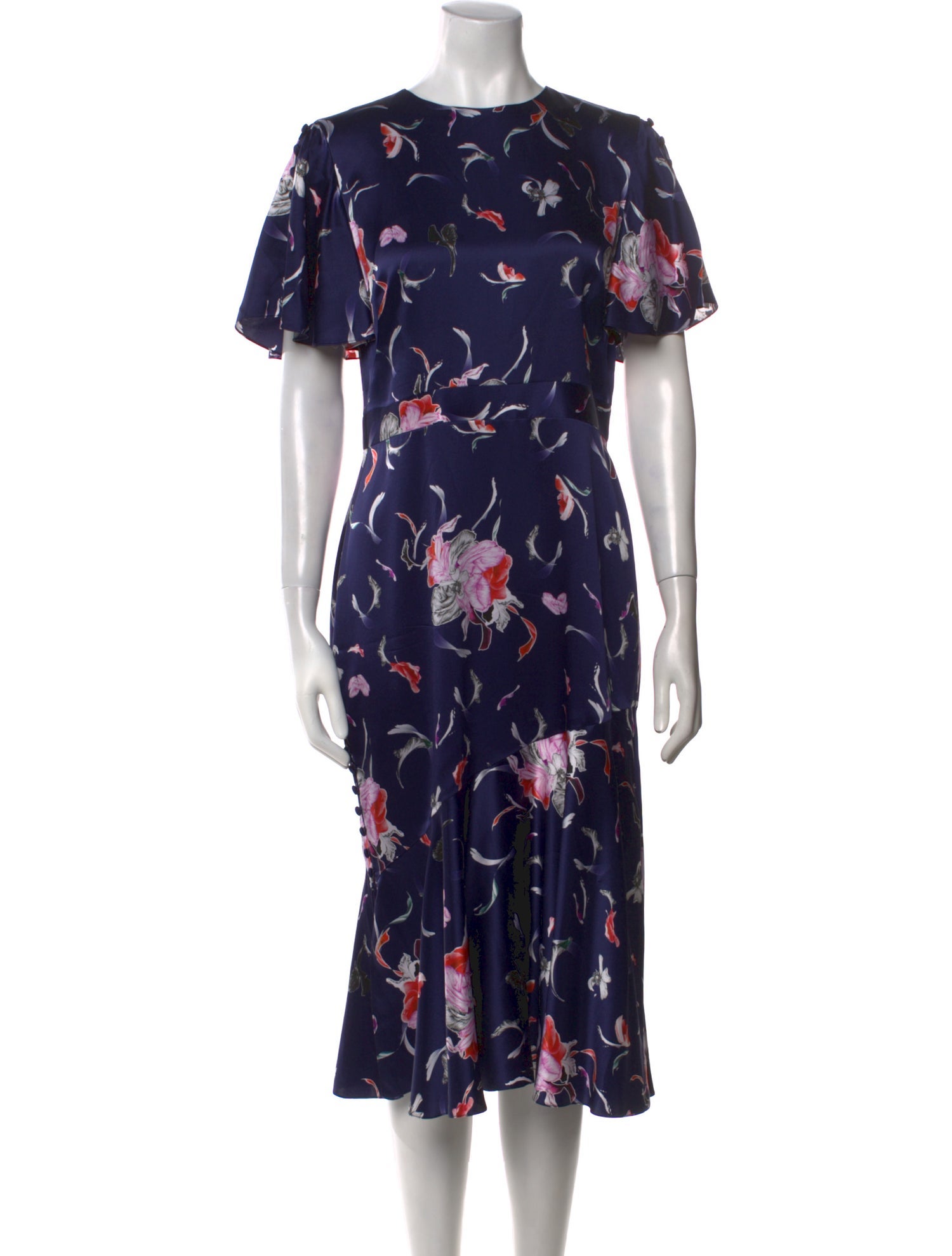 Prabal Gurung Silk Midi Length Dress