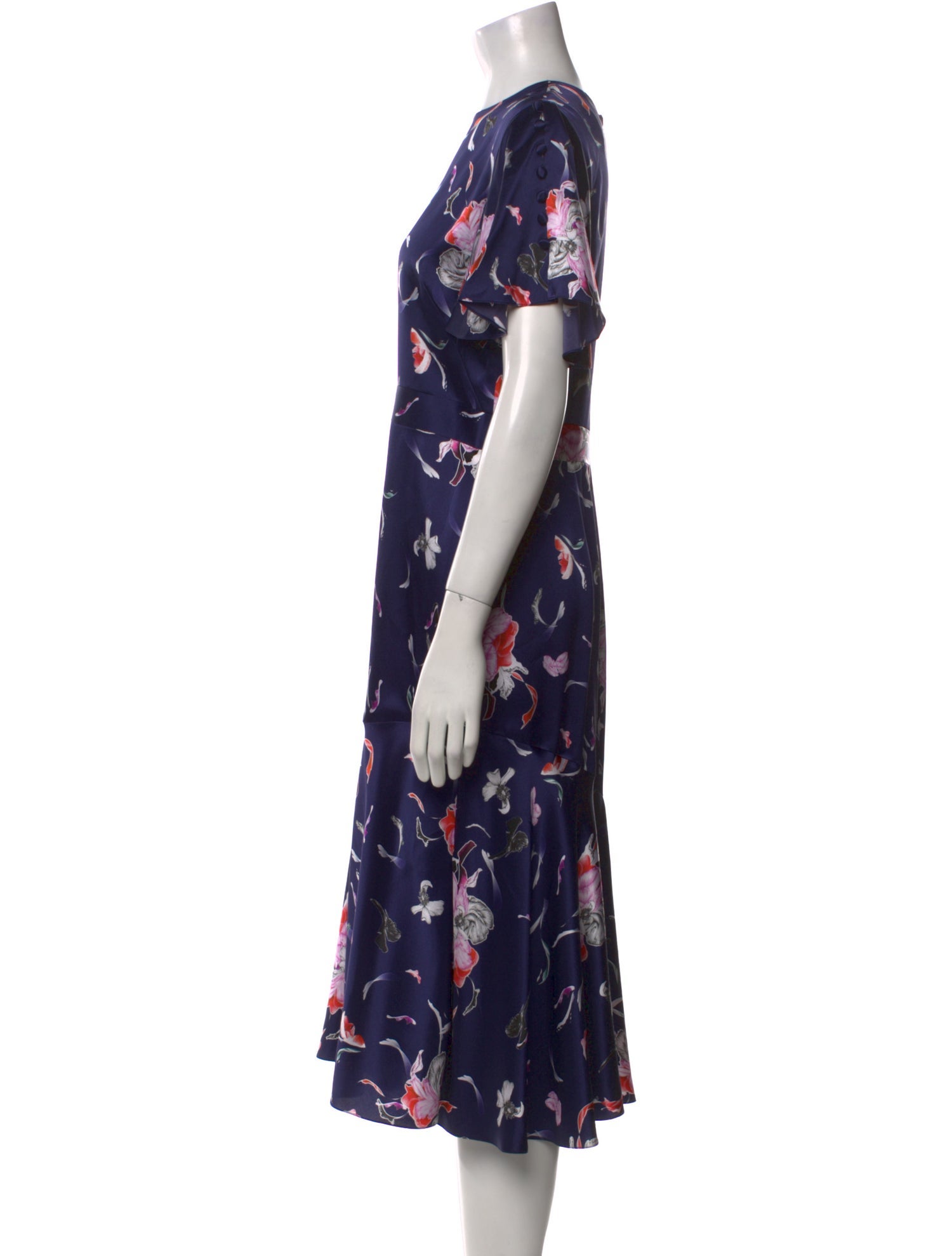 Prabal Gurung Silk Midi Length Dress