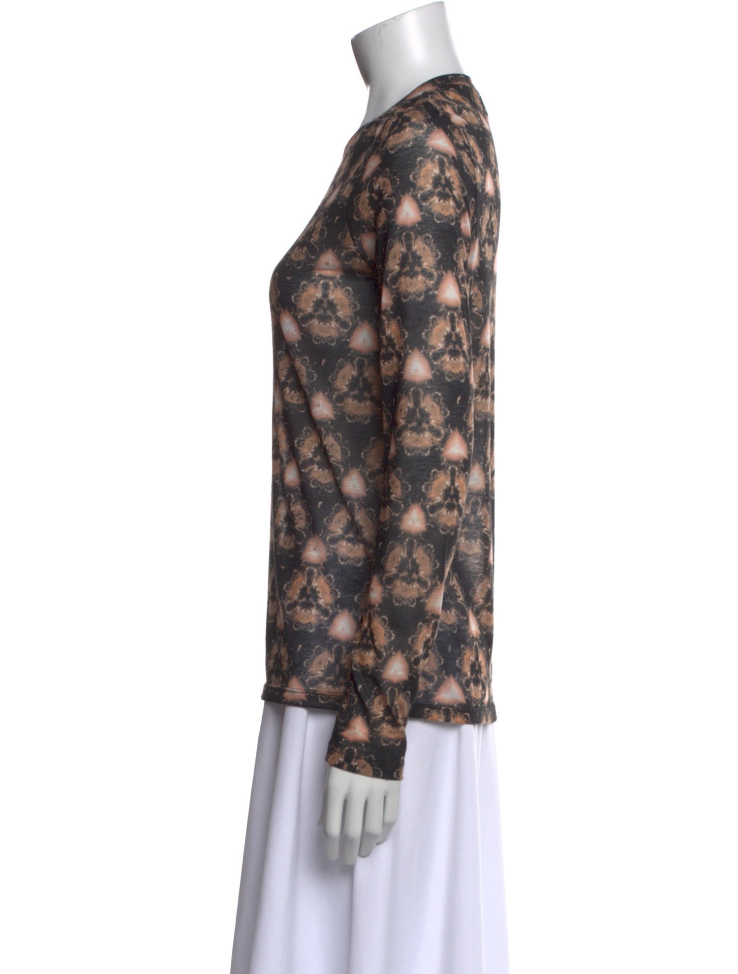 Prabal Gurung Floral Print Crew Neck Sweatshirt