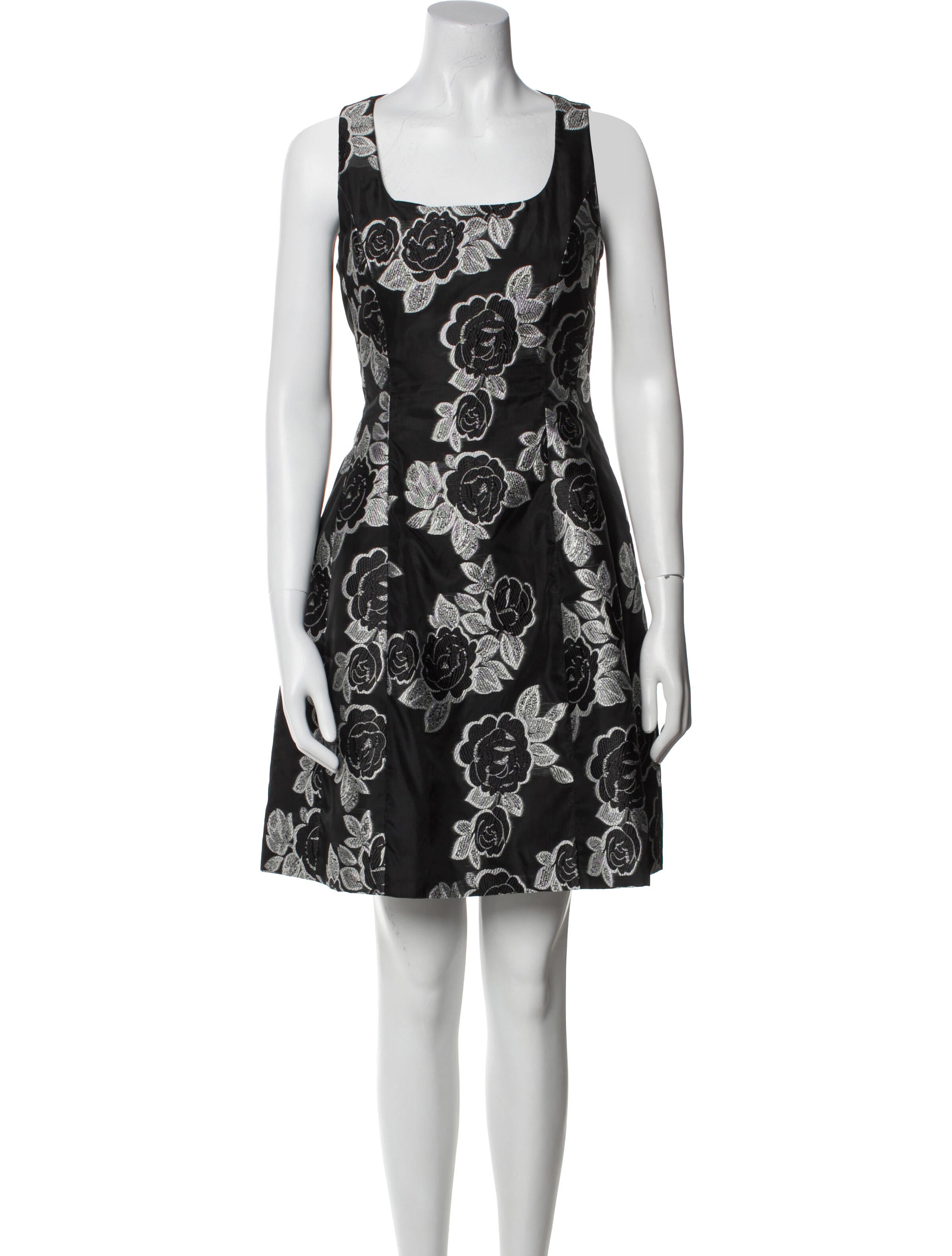 Prabal Gurung Floral Print Mini Dress