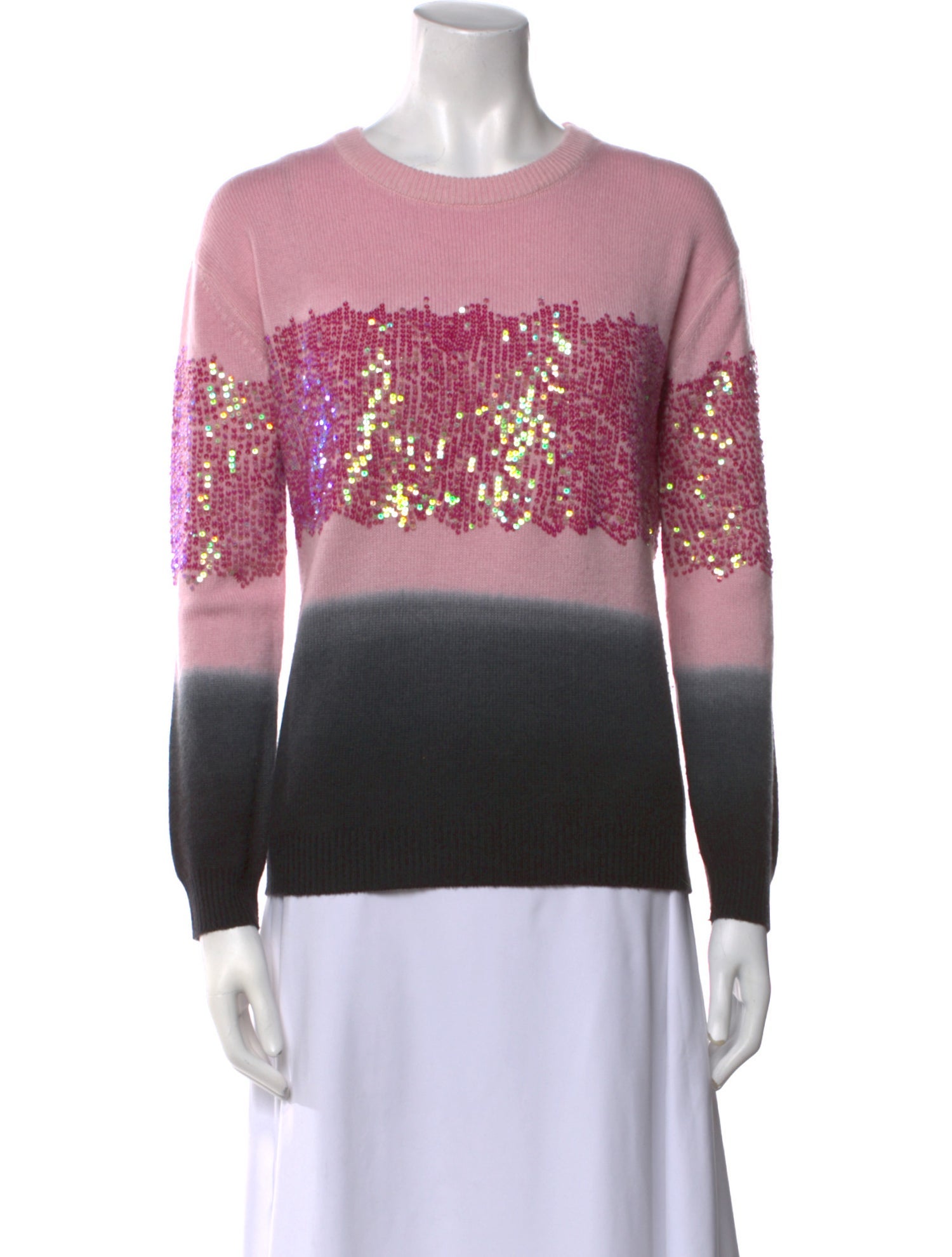 Prabal Gurung Merino Wool Printed Sweater w/ Tags
