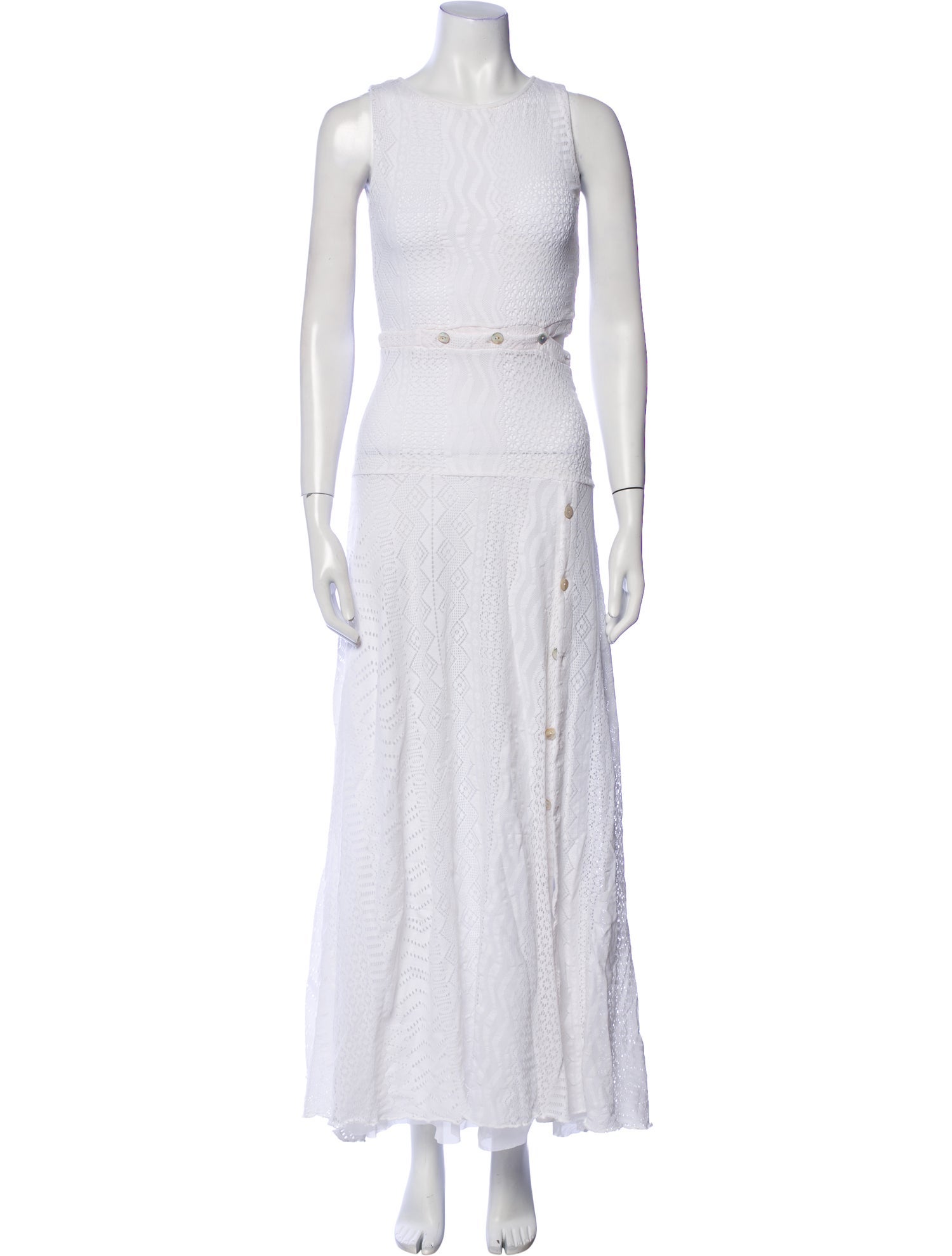 Prabal Gurung Nylon Long Dress