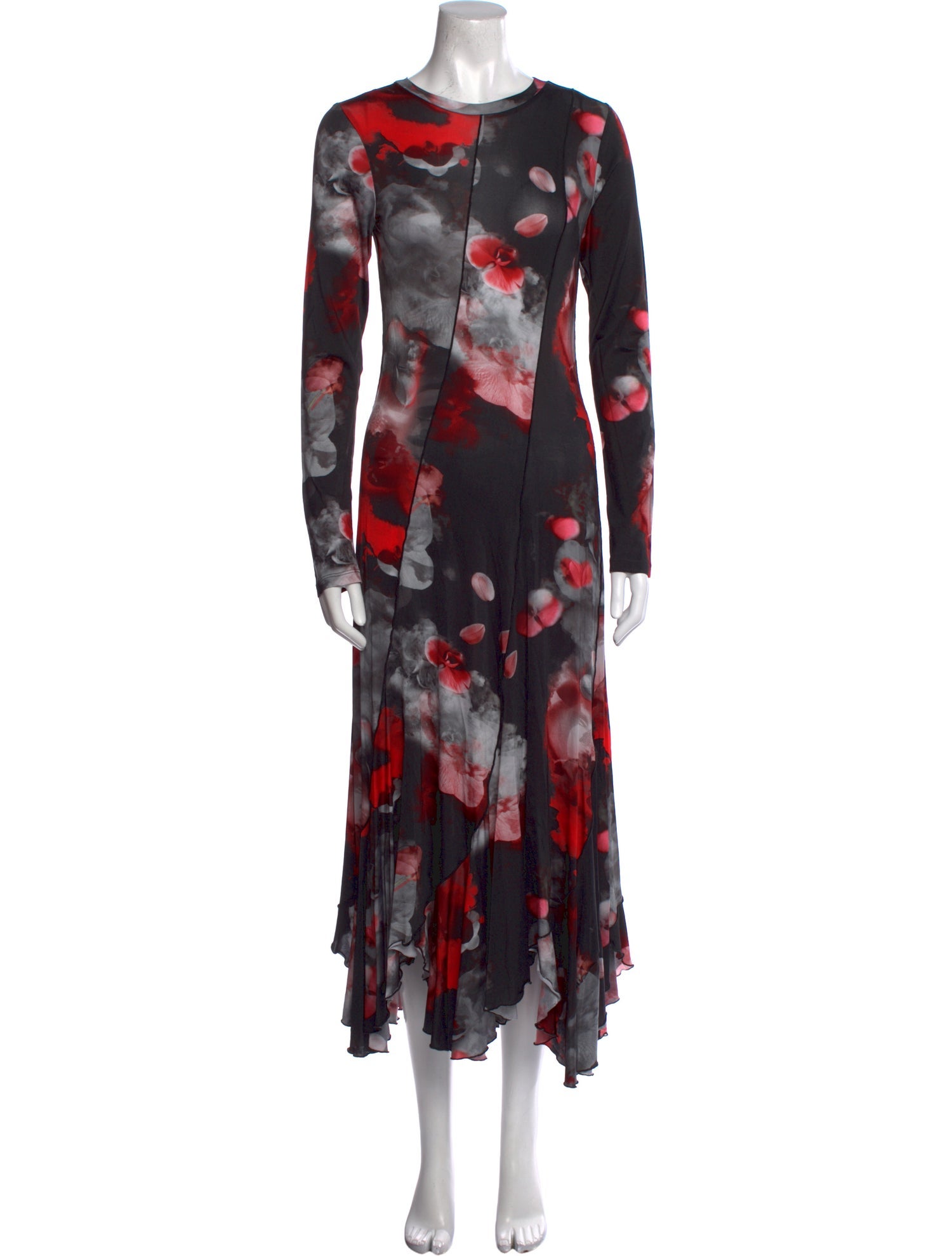 Prabal Gurung Floral Print Long Dress