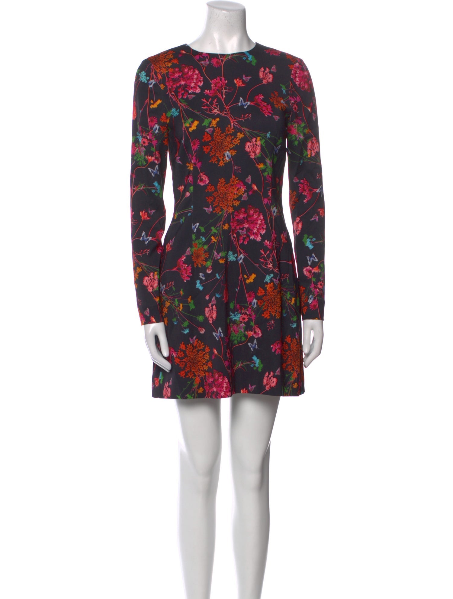 Prabal Gurung Floral Print Mini Dress