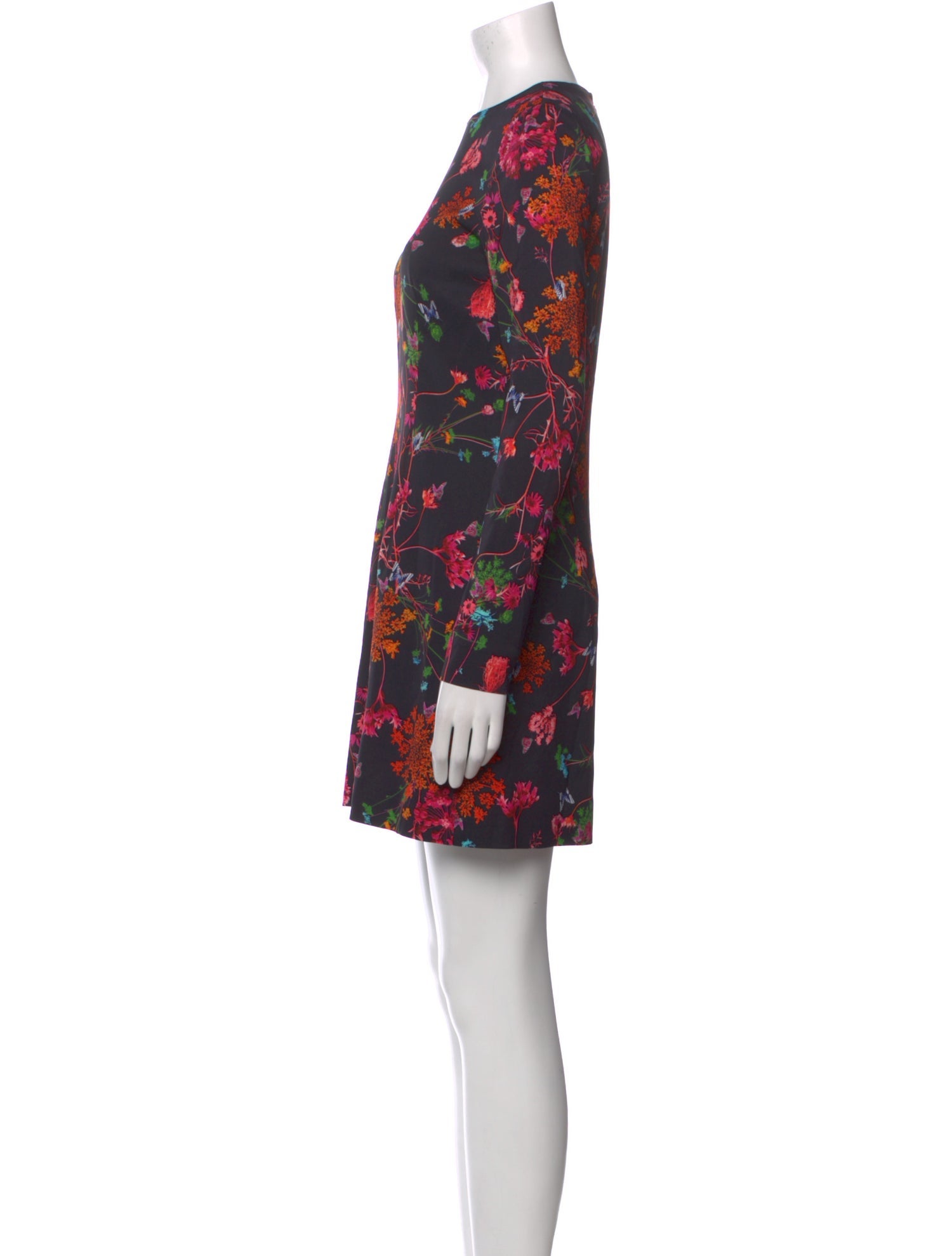 Prabal Gurung Floral Print Mini Dress