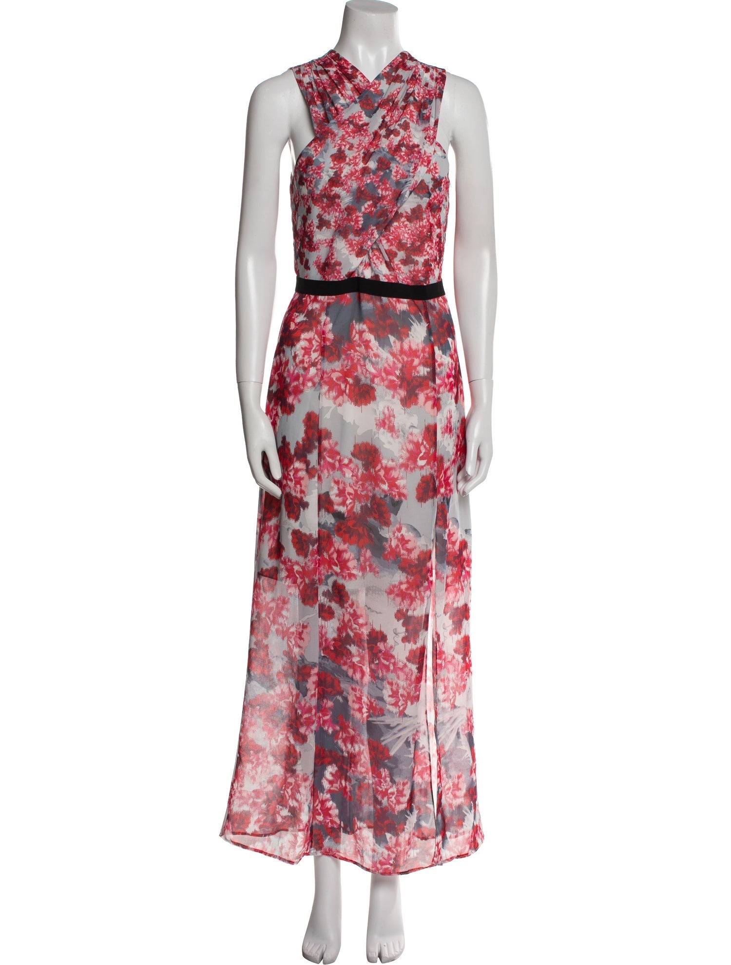 Prabal Gurung Floral Print Long Dress