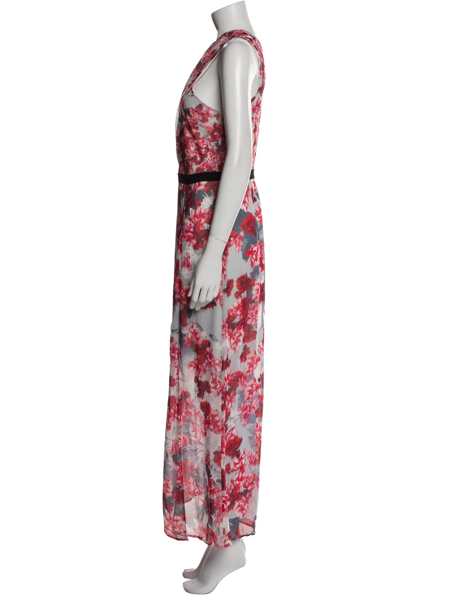 Prabal Gurung Floral Print Long Dress
