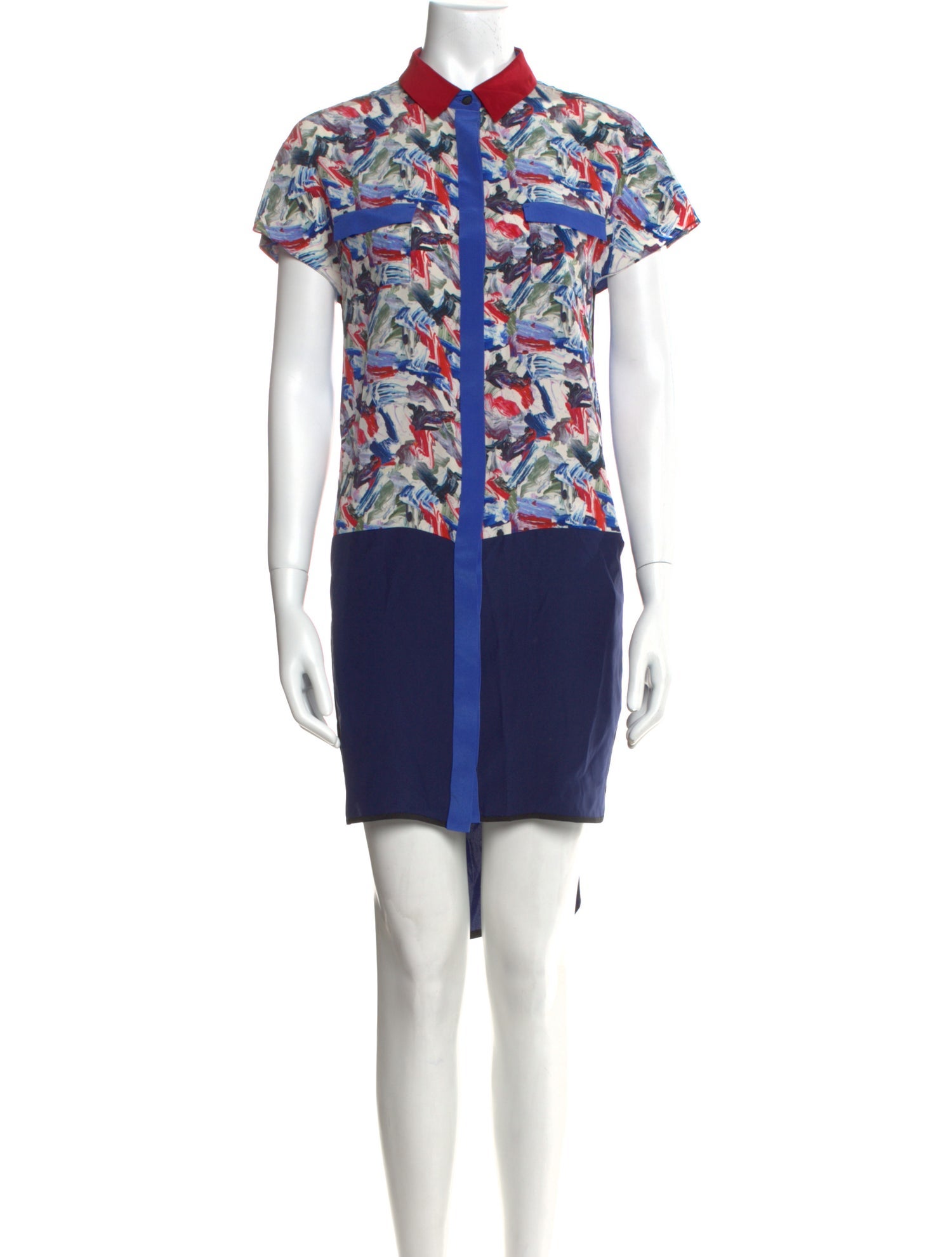 Prabal Gurung Silk Knee-Length Dress