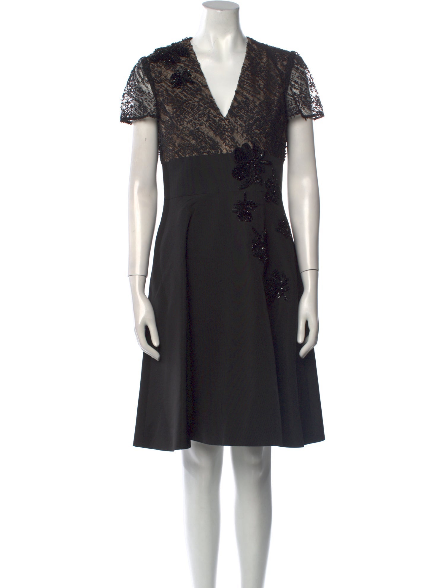 Prabal Gurung Printed Knee-Length Dress