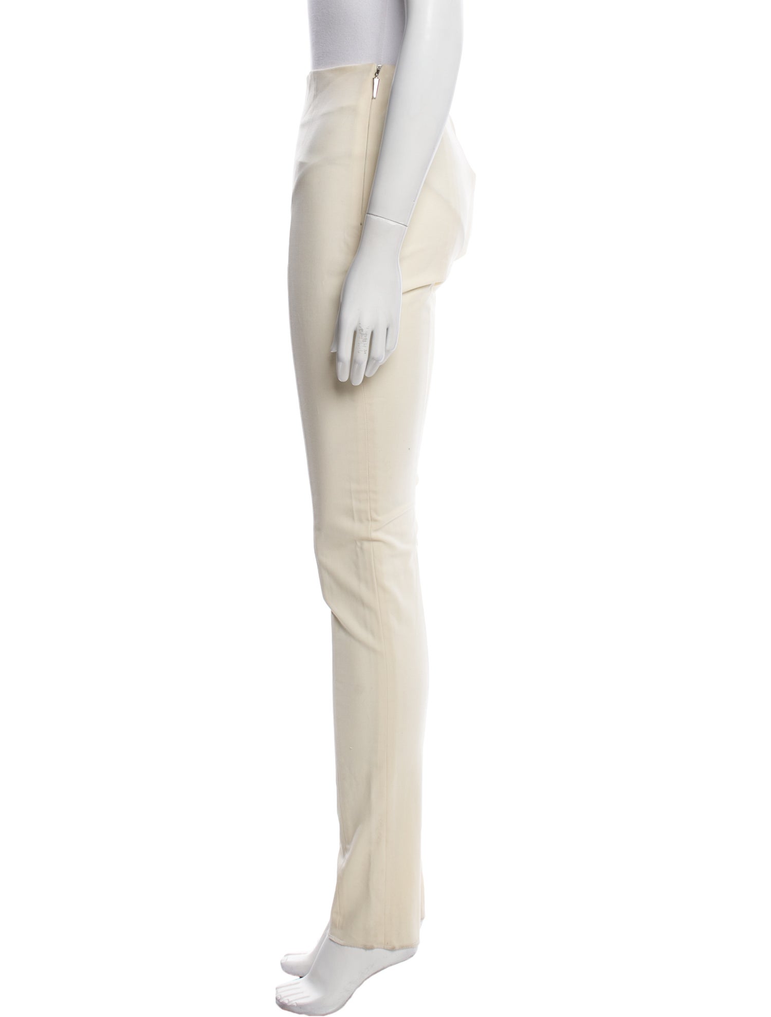 Prabal Gurung Silk Skinny Leg Pants